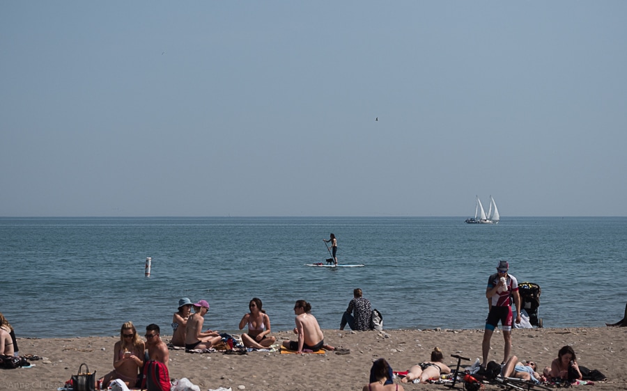 Lake Ontario, stranda ved Lesleyville